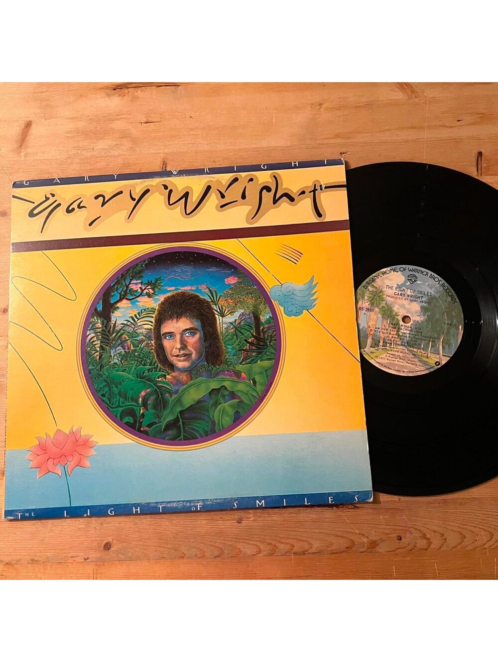 Gary Wright - The Light of Smiles 33rpm VG+ VR21